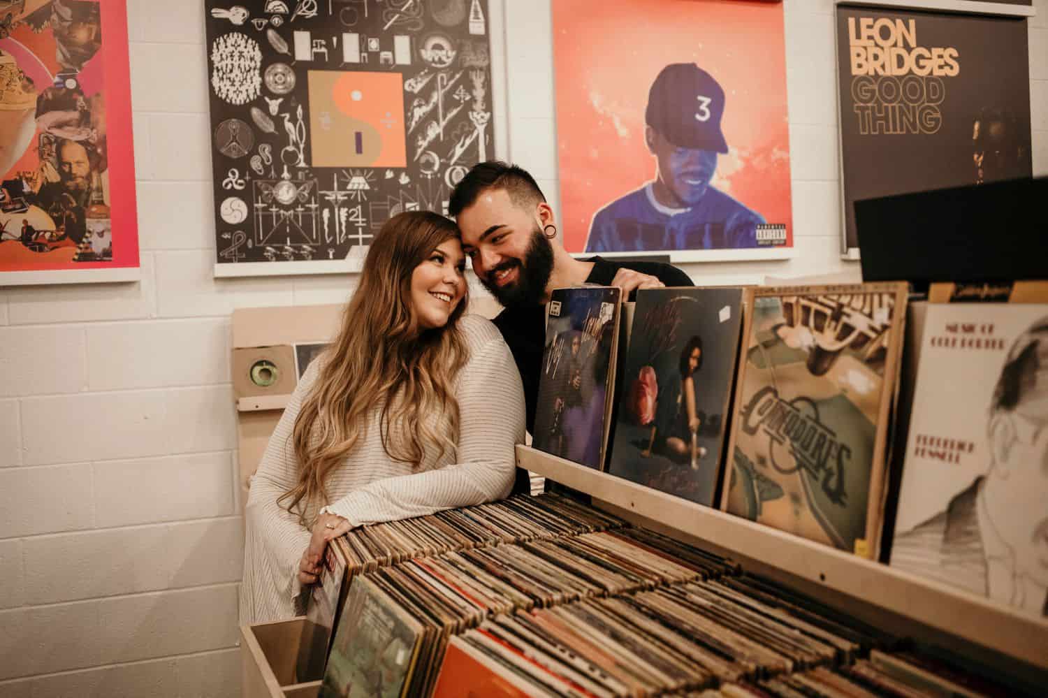 How to Talk to Clients When You're Terrified of the Telephone: Record Store engagement session