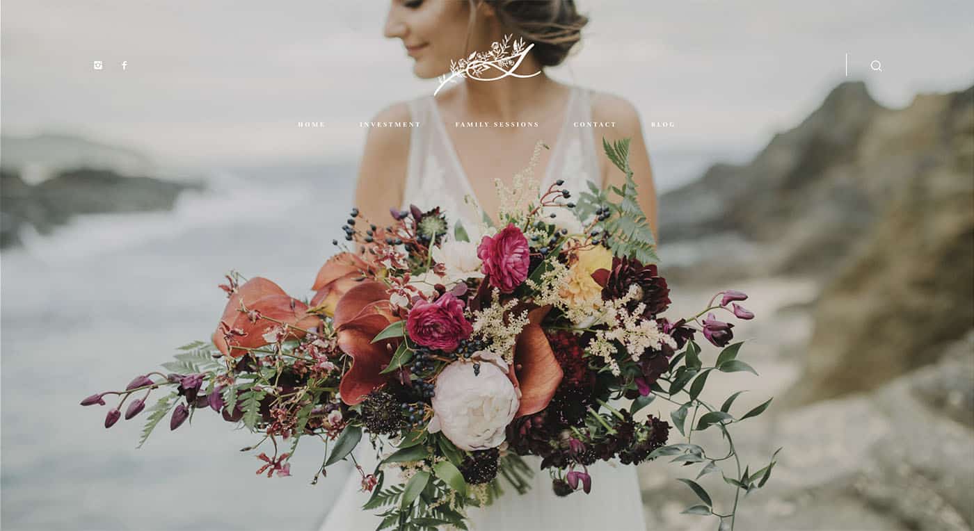Svetlana Sauer's website by FloThemes