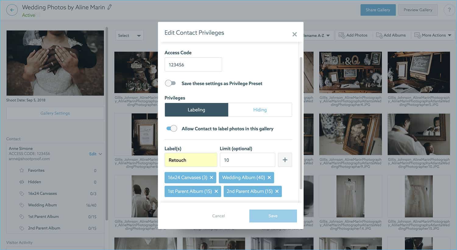 Labels: Help Your Clients Pick Their Favorite Photos FAST
