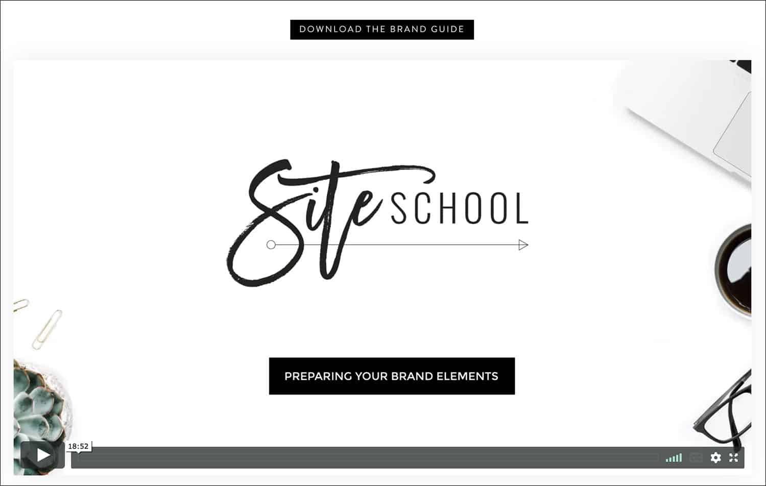 How To Make A Photography Website Your Dream Clients Can’t Resist: Download a FREE editable Brand Guide template from The Design Space!