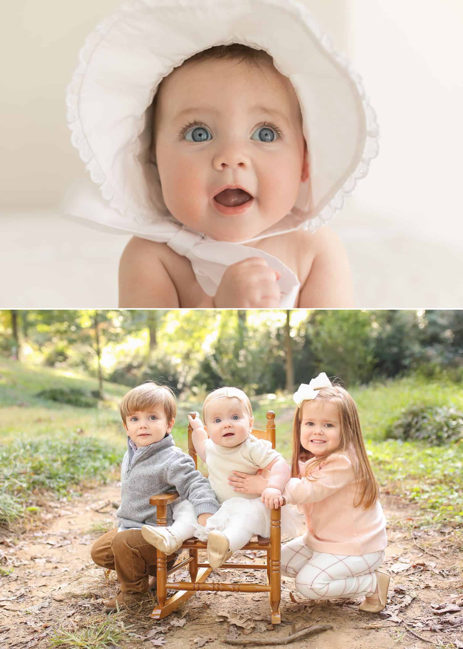 How To Get More Photography Clients? Start Saying No! - Child portraits in pastel by Jenny Perry.